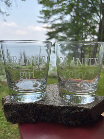 GRANITE girl/guy Rocks Glasses