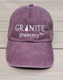 GRANITE grammy Baseball Hat