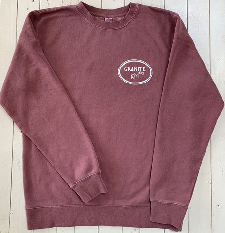 GRANITE girl Crewneck Sweatshirt