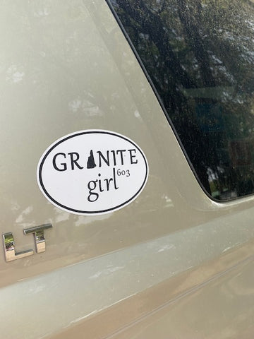 GRANITE girl Magnet