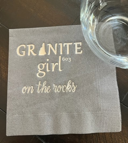 On the Rocks Cocktail Napkins