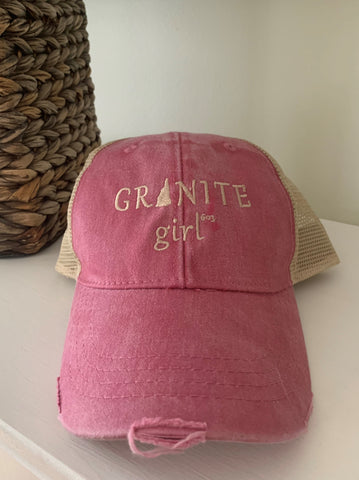 GRANITE girl Trucker Hat