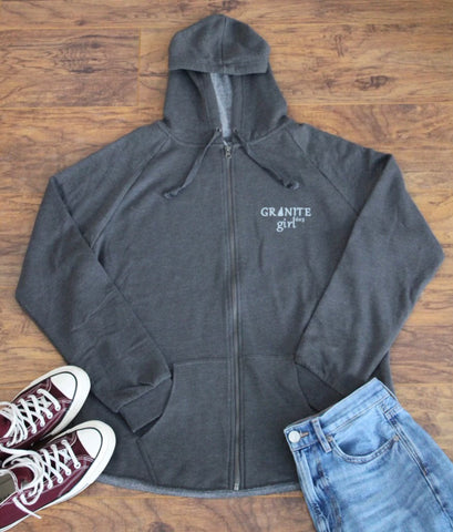 GRANITE girl Zip Up Sweatshirt