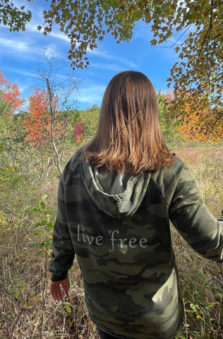 GRANITE girl Camo Hoodie